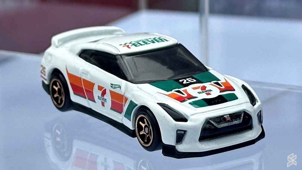 Image from: Hot Wheels x 7-Eleven Nissan GT-R R35 zooms into Malaysia: First in Southeast Asia