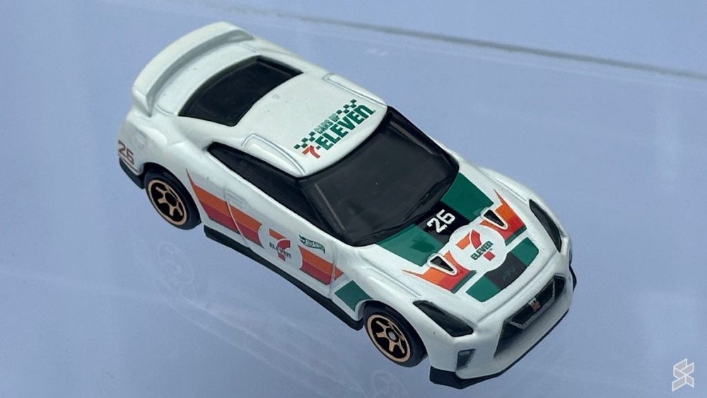Image from: Hot Wheels x 7-Eleven Nissan GT-R R35 zooms into Malaysia: First in Southeast Asia