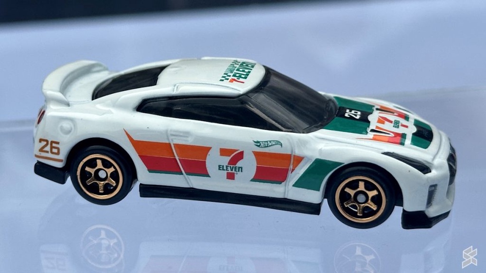 Image from: Hot Wheels x 7-Eleven Nissan GT-R R35 zooms into Malaysia: First in Southeast Asia