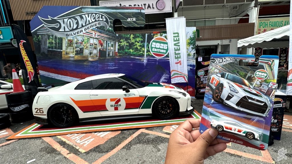 Image from: Hot Wheels x 7-Eleven Nissan GT-R R35 zooms into Malaysia: First in Southeast Asia