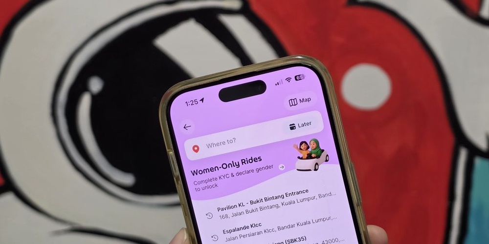 Image from: We just found out Grab has a Women Only Ride option: Here’s what you girls need to know