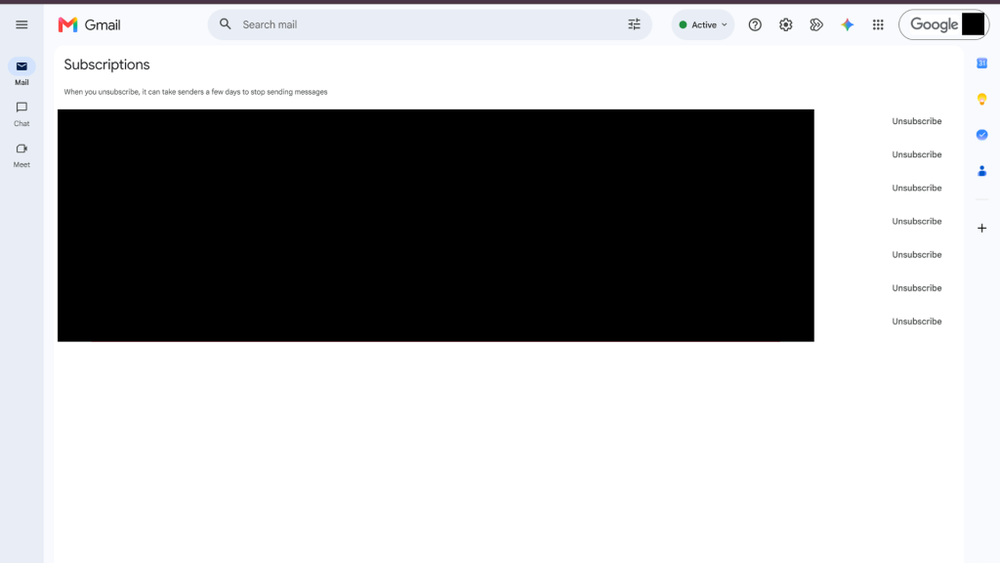 Image from: Gmail Trick: Unsubscribe from unsolicited newsletters with one click