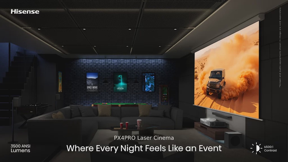 Image from: Hisense Malaysia launches XR10, PX4PRO and L9Q laser projectors, priced from RM23,999