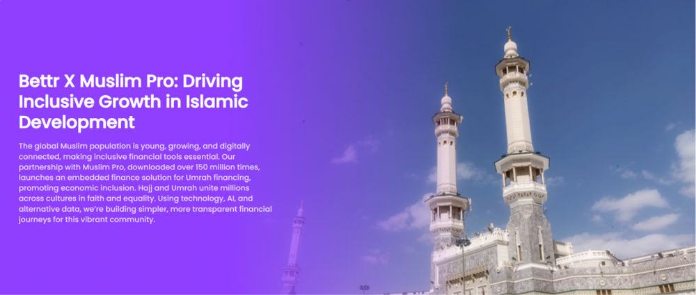 Image from: Muslim Pro partners Bettr to launch Shariah-compliant Umrah financing in Malaysia