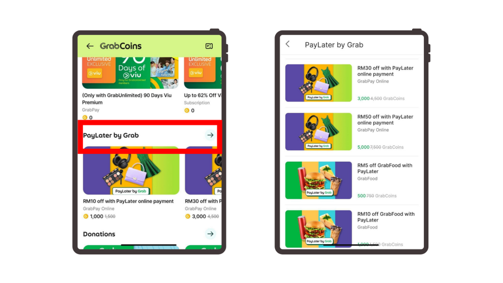Image from: Here is how to turn your unused GrabCoins balance into real discounts today