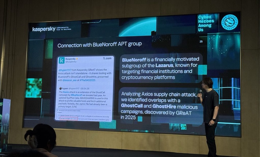 Image from: Kaspersky: APAC cyber threats remain high, 75 million attacks blocked in six months