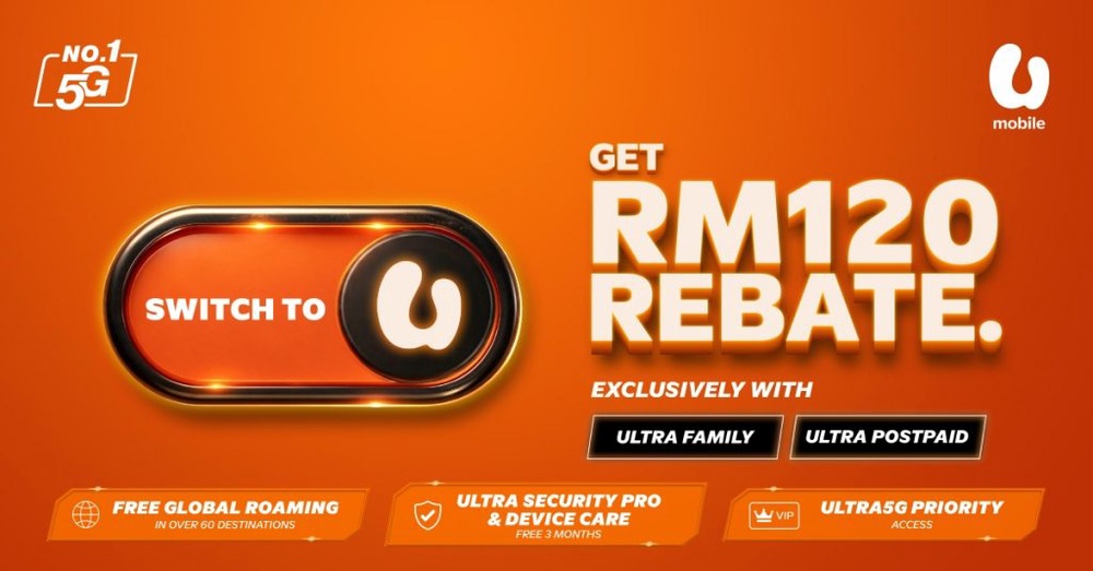 Image from: Looking for Massive 5G Data and Built-In Overseas Roaming? Here Is What U Mobile’s ULTRA Lineup Offers