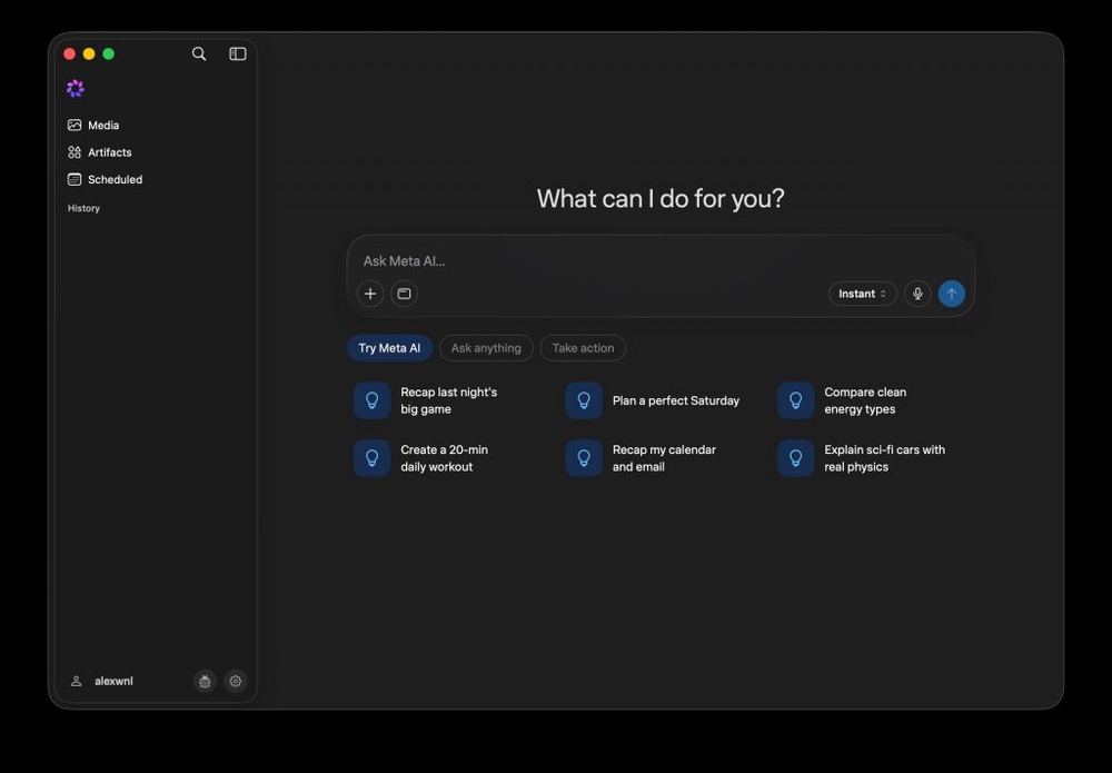Image from: Meta AI releases its first desktop app on the Mac: Here’s what it can do for you