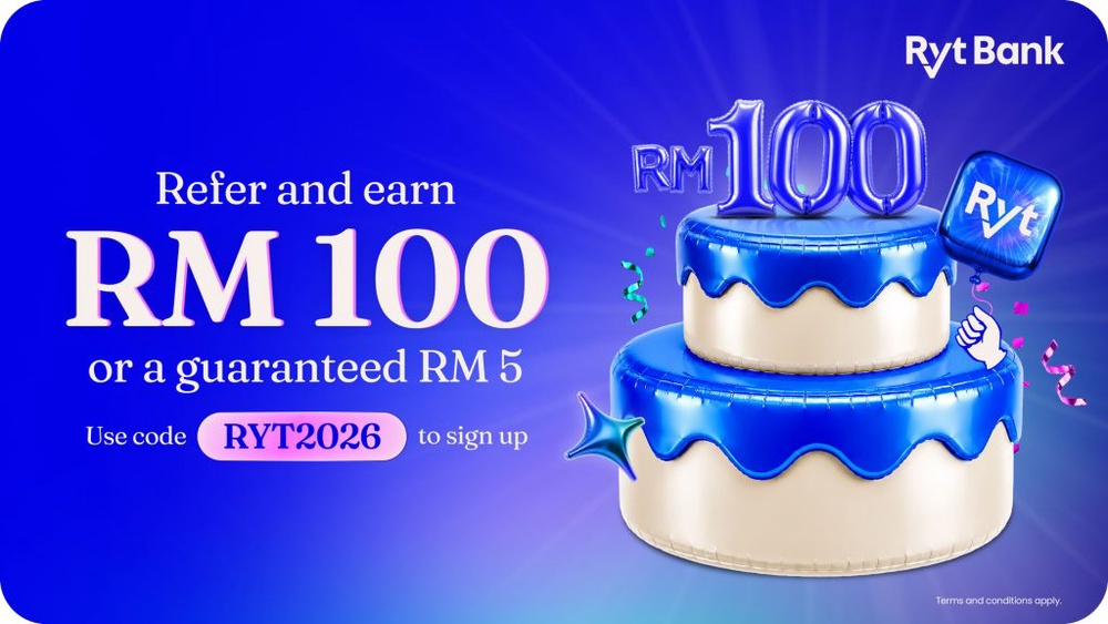Image from: Ryt Bank is now Malaysia’s largest digital bank with over 1.5 million users