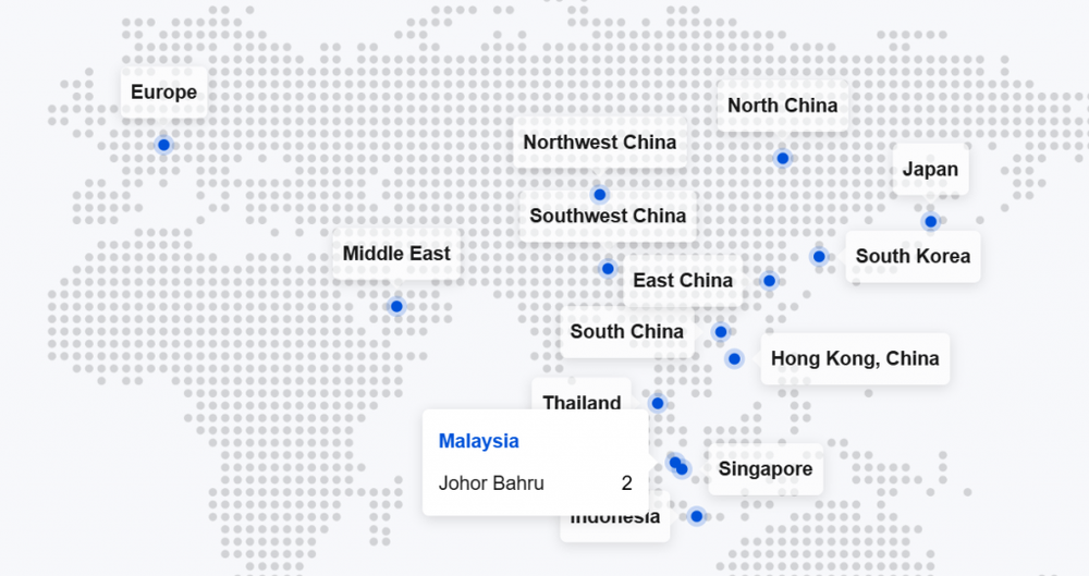 Image from: Tencent Cloud announces first Malaysian Cloud Region in Johor, partners UTM for AI talent
