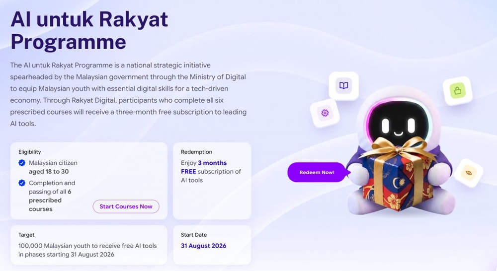 Image from: AI Untuk Rakyat: ILMUchat Pro free for 3 months for young Malaysians. Here’s how