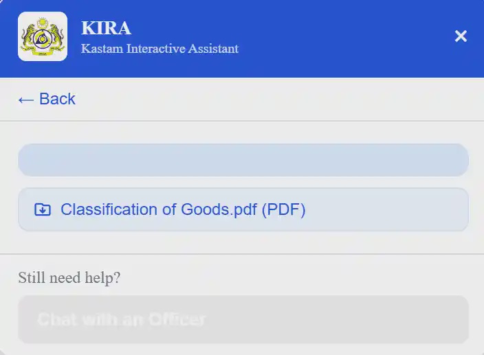 Image from: Malaysia’s Customs department introduces live chat powered by ‘Actual Intelligence’, but there’s a catch