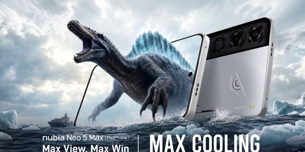 Image from: New Nubia Neo 5 Max 5G: 7.5-inch gaming phone with 7,000mAh battery, priced from RM1,299 in Malaysia