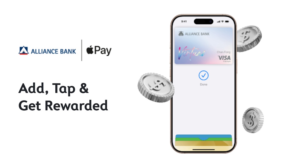 Image from: 安联银行宣布支持Apple Pay：仅限Visa信用卡，开通即享30令吉现金返还