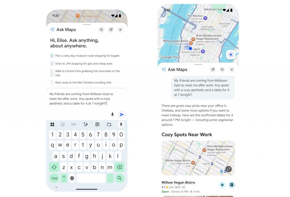 Image from: Ask Maps is rolling out in Malaysia: A new Google Maps experience powered by Gemini