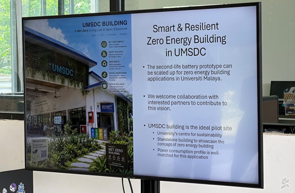Image from: BMW and Universiti Malaya repurpose retired EV batteries for campus chargers and rural electrification