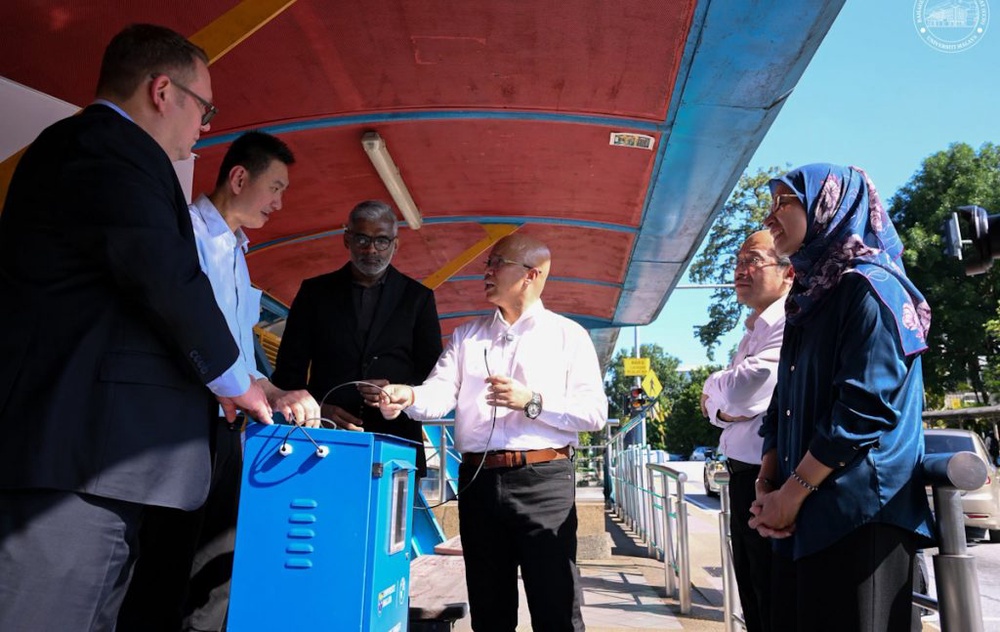 Image from: BMW and Universiti Malaya repurpose retired EV batteries for campus chargers and rural electrification