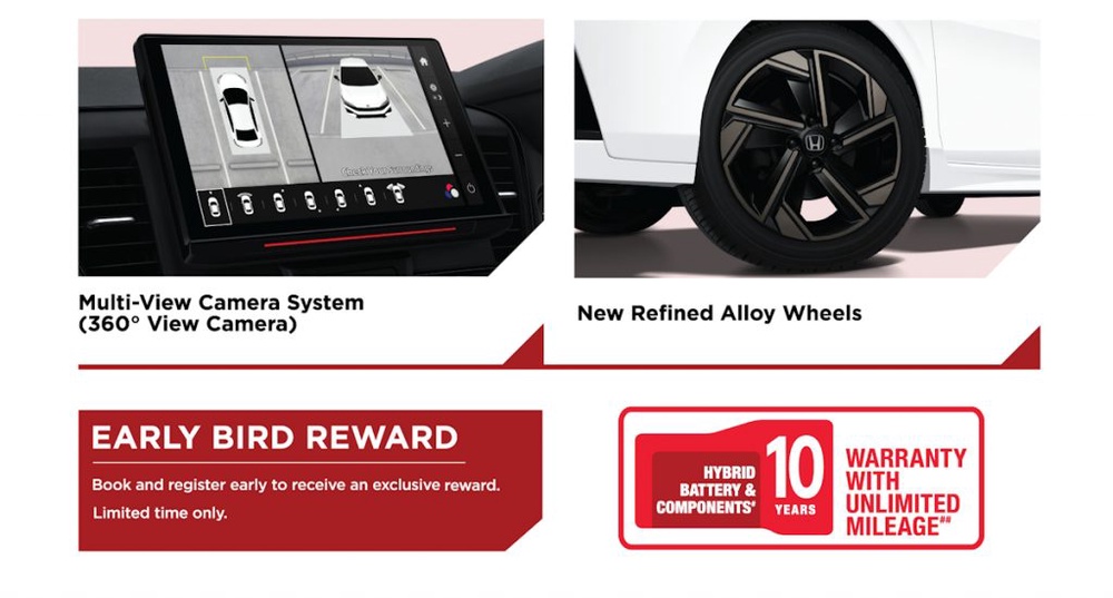 Image from: Honda City 2026 facelift now open for booking in Malaysia: Early birds get RM3k rebate