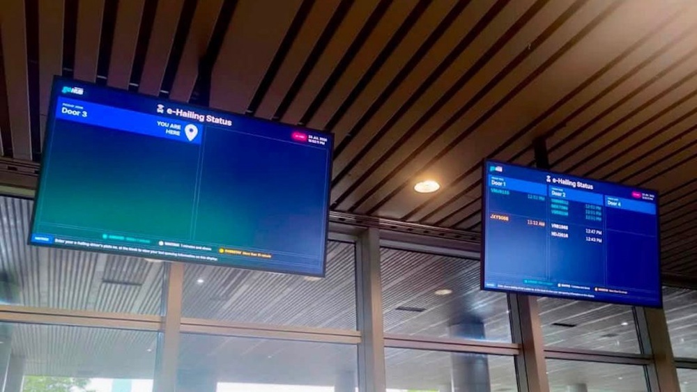 Image from: KLIA Terminal 1 adds live e-hailing tracking: Along with RM3 driver entry fee