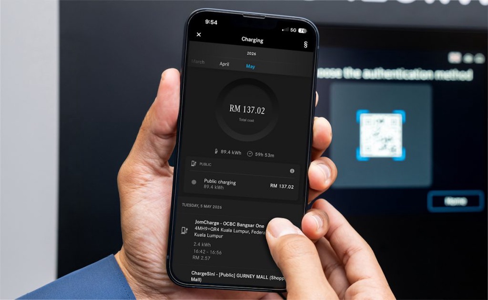 Image from: Mercedes-Benz EV owners in Malaysia gain direct in-car and app access to 3,000+ chargers