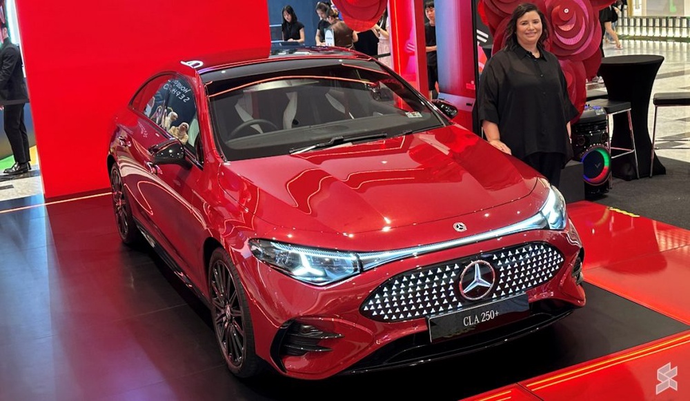 Image from: Mercedes-Benz CLA 250+ EV now in Malaysia for RM275k: 800V electric sedan with over 700km of range