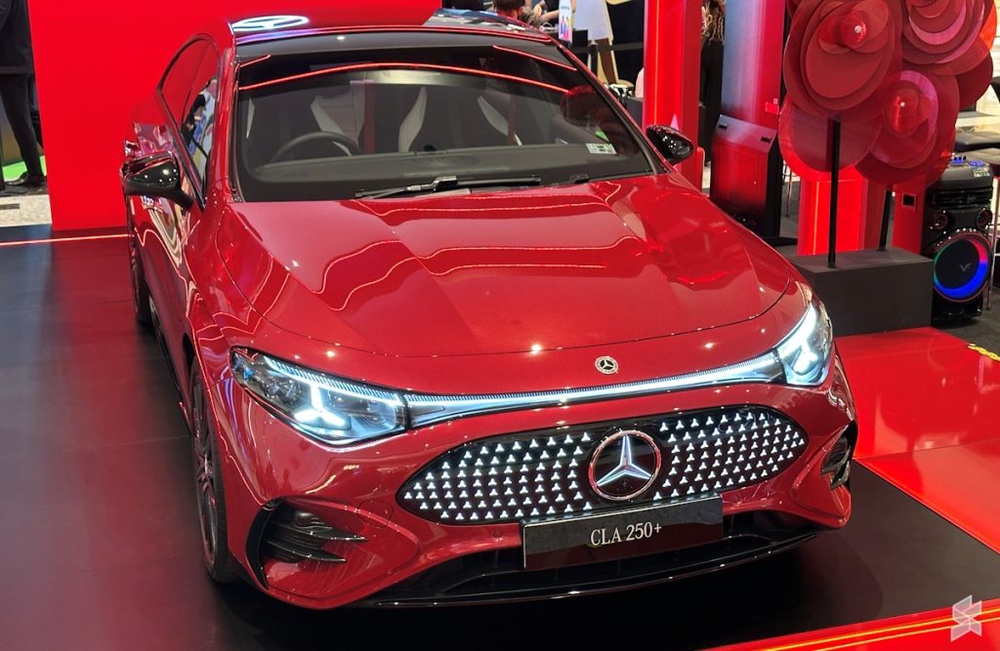 Image from: Mercedes-Benz CLA 250+ EV now in Malaysia for RM275k: 800V electric sedan with over 700km of range