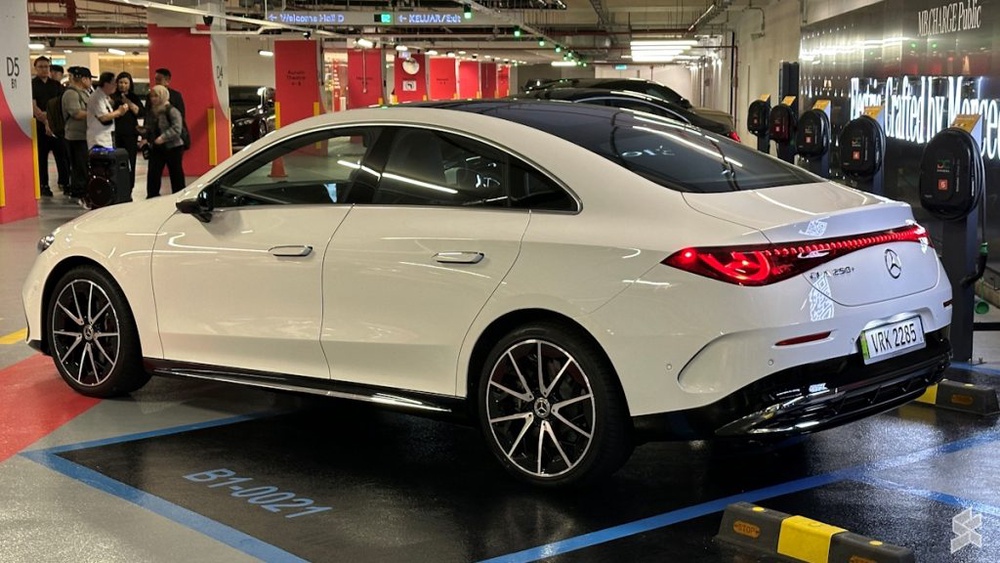 Image from: Mercedes-Benz CLA 250+ EV now in Malaysia for RM275k: 800V electric sedan with over 700km of range