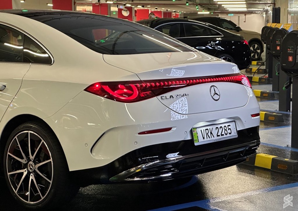Image from: Mercedes-Benz CLA 250+ EV now in Malaysia for RM275k: 800V electric sedan with over 700km of range