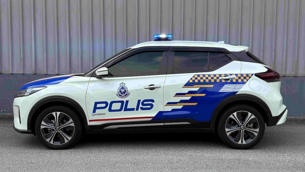 Image from: PDRM is now testing Nissan Kicks e-Power as police patrol car