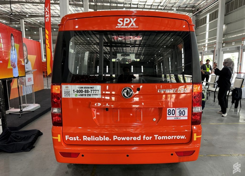Image from: SPX Express EV is now in service: Starting with DFSK EC35 electric vans for Klang Valley