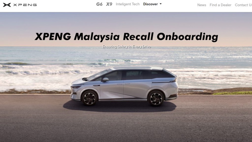Image from: Attention XPeng X9 owners: Your front air suspension might need to be replaced