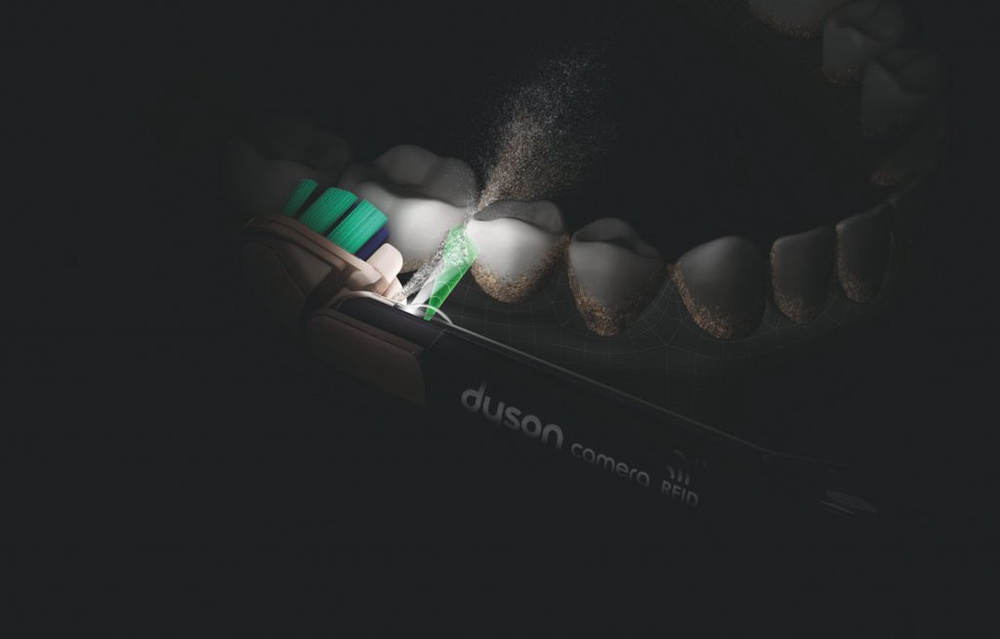Image from: Dyson CameraJet is a smart toothbrush with a camera, AI and precision water jet