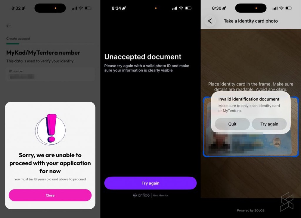 Image from: Don’t rush to replace your MyKad: New card faces eKYC verification issues