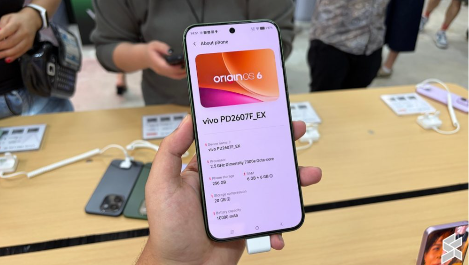 Image from: 10000mAh大电池打造超长续航体验!Vivo V80 Lite 5G促销价1399令吉起