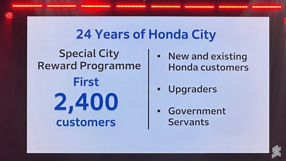 Image from: 全新Honda City 2026小改款登场,售价8万2900令吉起
