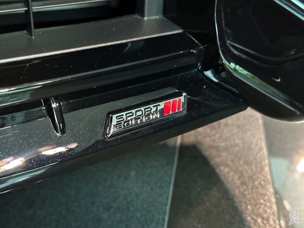 Image from: Proton X50 Sport Edition 2026亮相:黑化外观搭配红色点缀,现已开放预订