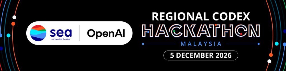 Image from: Sea and OpenAI bring Regional Codex Hackathon to Malaysia with over RM200K in API credits up for grabs