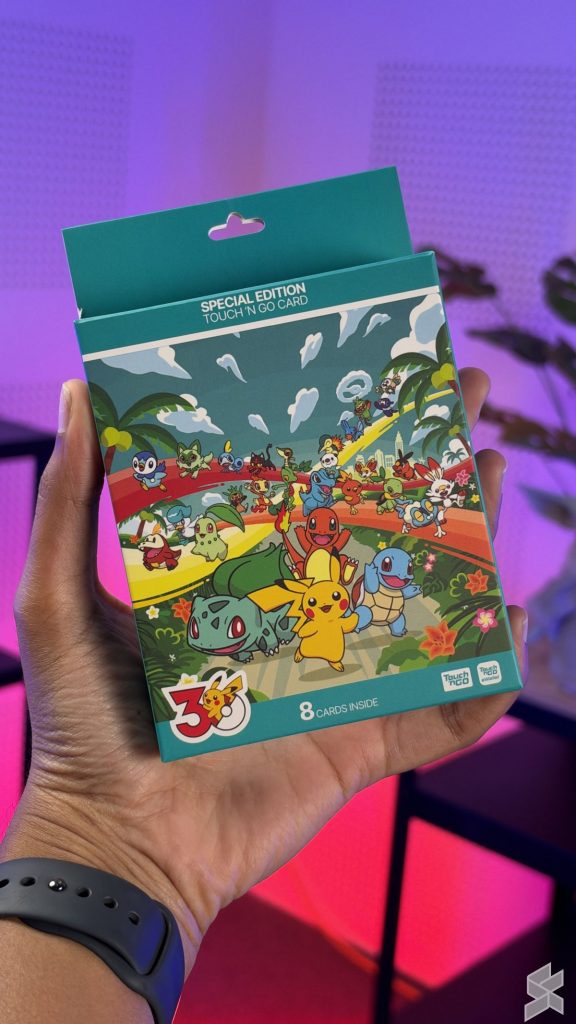 Image from: Touch ‘n Go Pokémon 30th Anniversary NFC cards are now available in Malaysia, priced from RM29