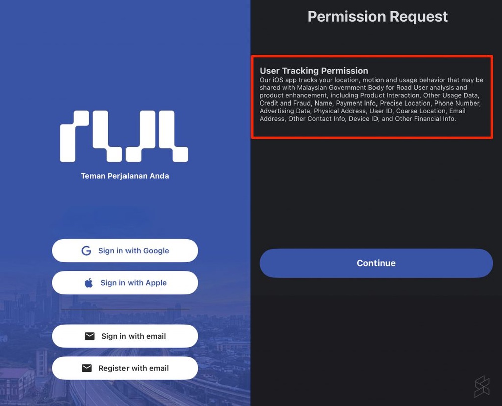Image from: Govt wants Malaysians to ditch Waze for Tuju but the app is barely usable