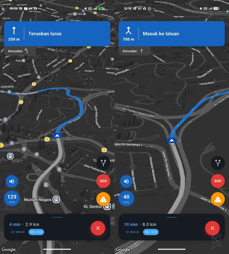 Image from: Govt wants Malaysians to ditch Waze for Tuju but the app is barely usable