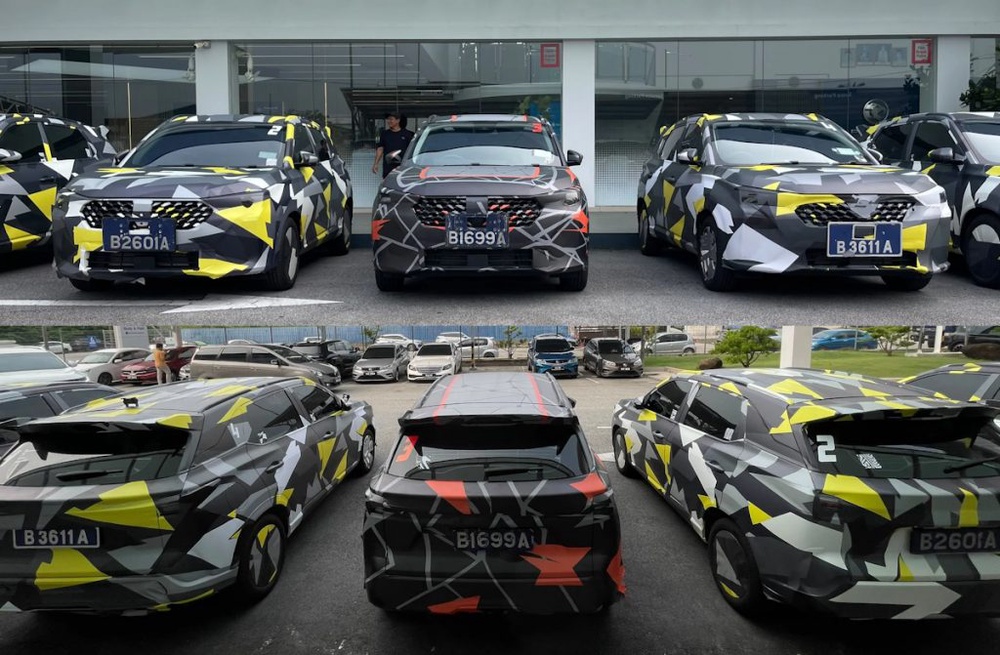 Image from: Lightly camouflaged Proton Saga Cross AMA02 hits the road: Should Perodua be worried?