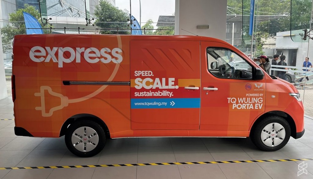 Image from: TQ Wuling Porta EV launched in Malaysia: Up to 400km CLTC range, 1.1-tonne payload, priced from RM99,800