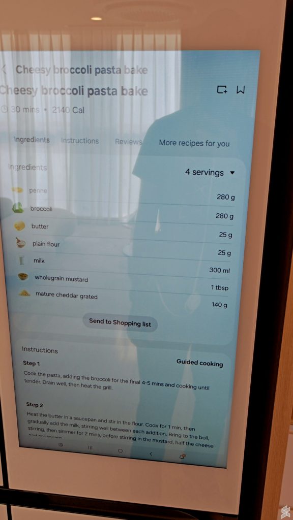 Image from: Samsung’s New Fridge Doesn’t Just Chill Your Food; It Learns What You Eat