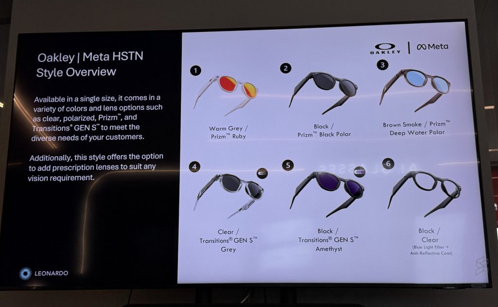 Image from: Ray-Ban Meta Gen 3 and Oakley Meta AI glasses Malaysia: Available 20 October, priced from RM2,069