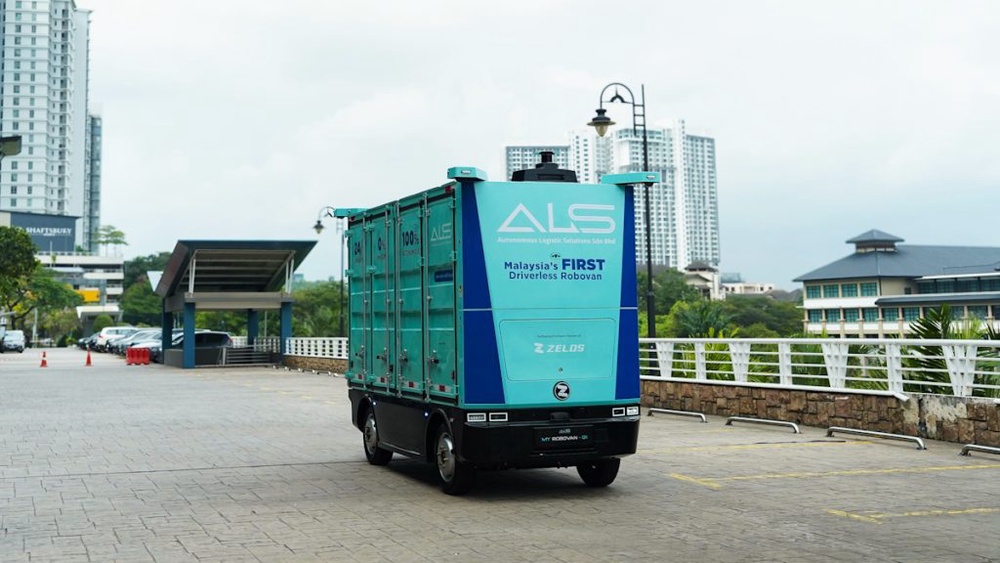 Image from: ALS RoboVan Level 4 driverless vehicle starts public road trial in Cyberjaya