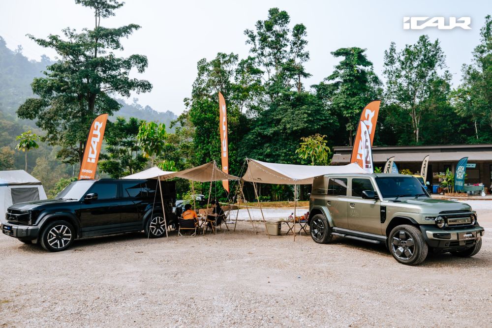 Image from: iCaur showcases electric SUV camping at Malaysia CampFest 2026