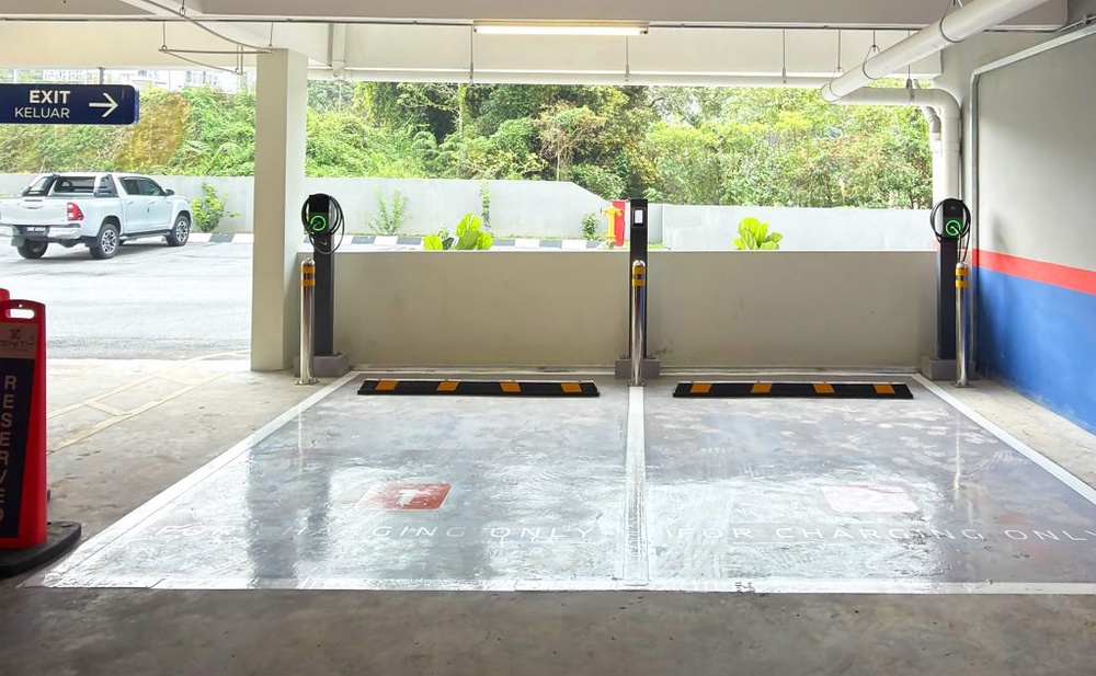 Image from: DC Handal deploys EV charge points up to 120kW at Zenith Suites Cameron Tanah Rata