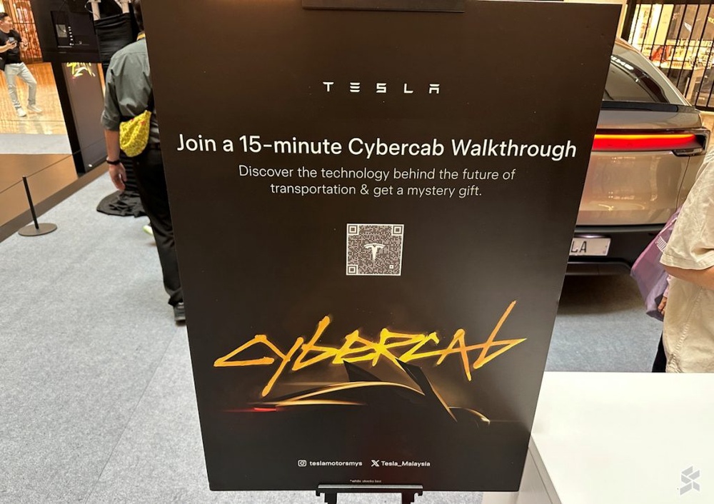 Image from: Tesla Cybercab kicks off Malaysia showcase tour in Kuala Lumpur