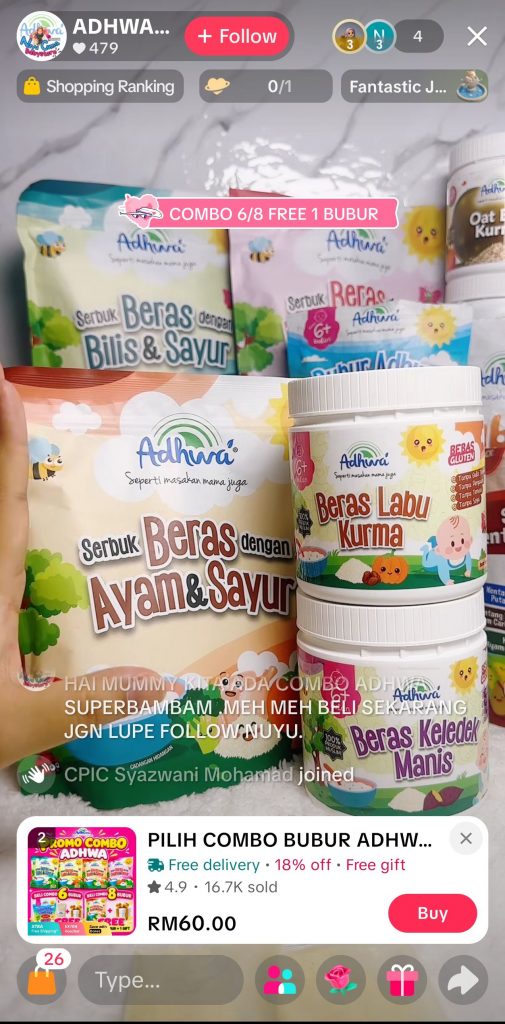 Image from: TikTok Shop’s #JomLokal campaign drives 140% YoY sales growth for local MSMEs