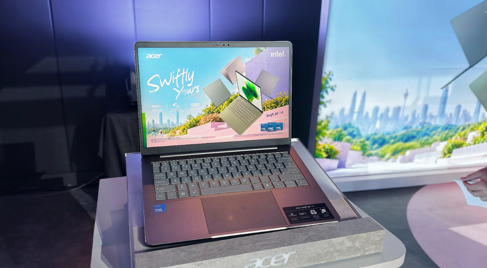 Image from: Acer Swift Air 14登陆大马:机身仅1.19公斤、续航19小时、售价2999令吉起